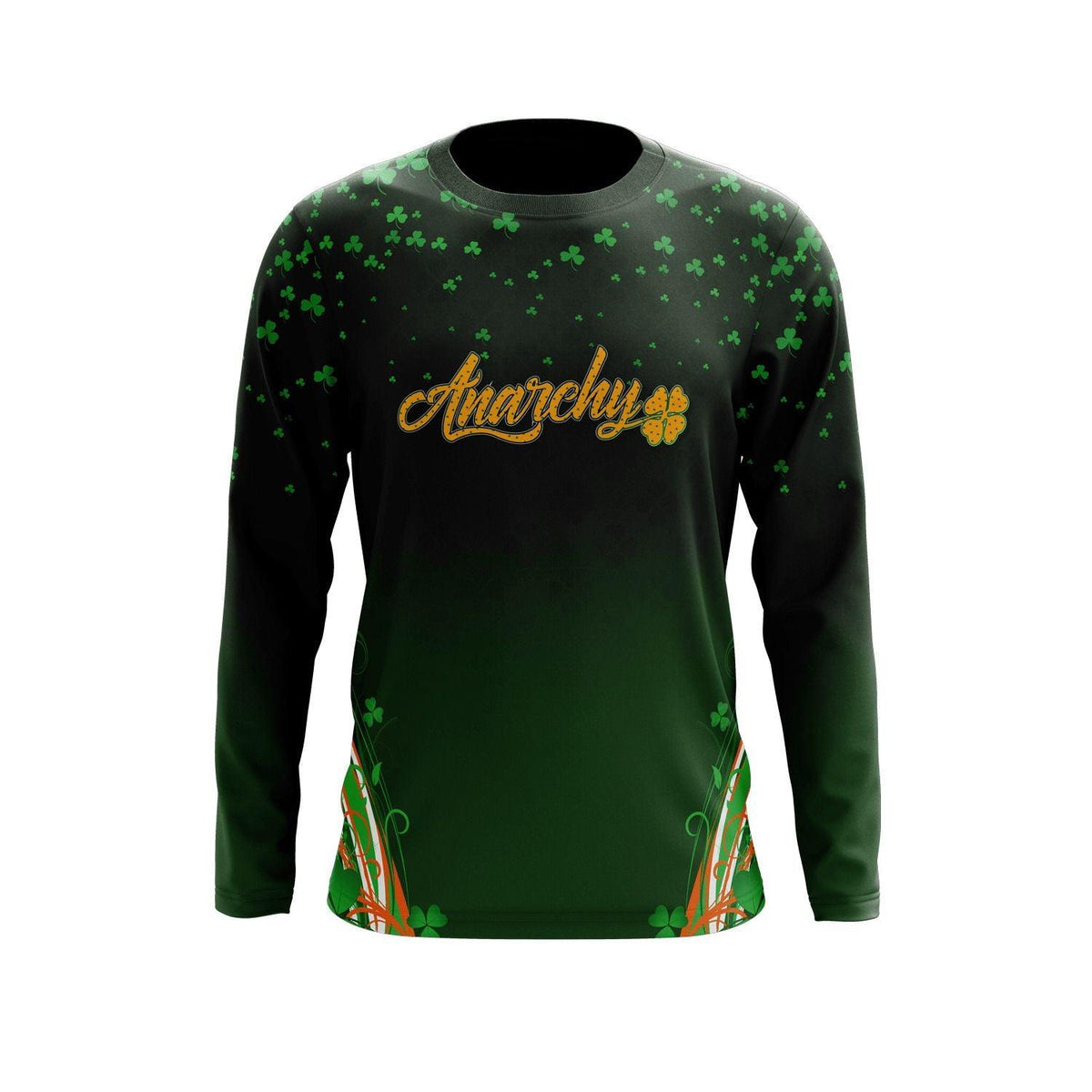 Anarchy St. Patricks Day Long Sleeve Jersey (Customized Buy-In) – Product View | Smash It Sports | pro
