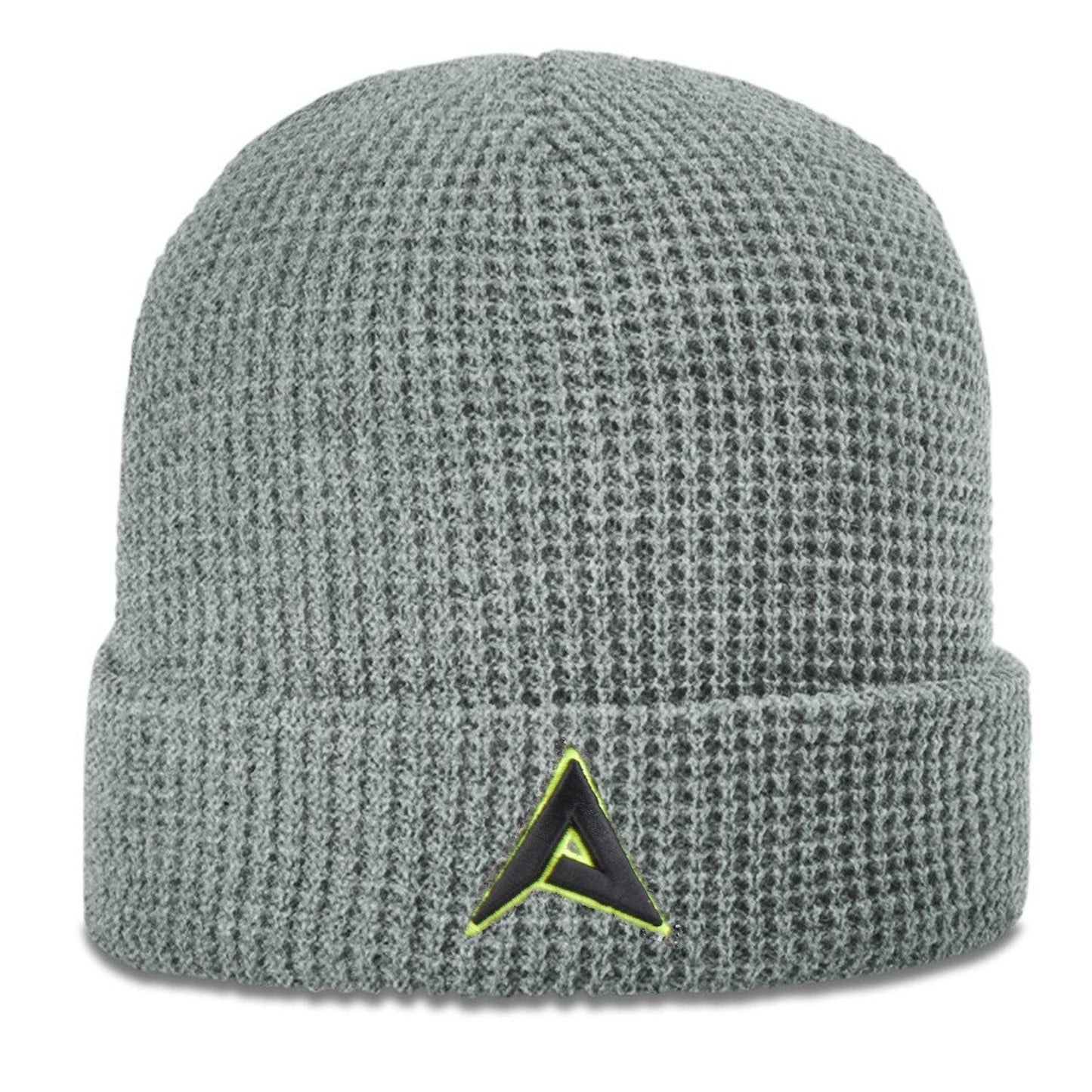 Anarchy Waffle Beanie #146 (Heather Grey) – Product View | Smash It Sports | pro, sport