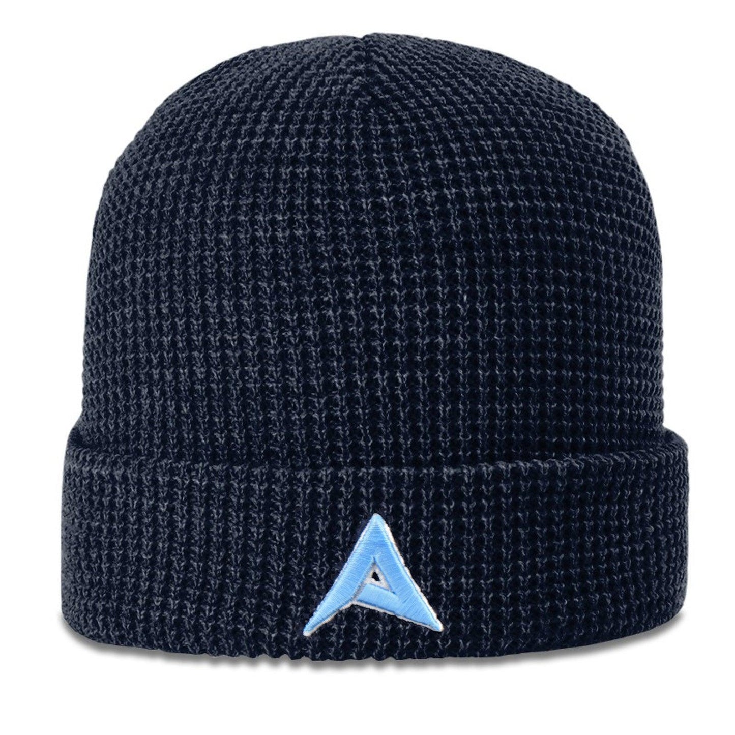 Anarchy Waffle Beanie #146 (Navy) – Product View | Smash It Sports | pro, sport