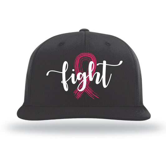 Breast Cancer Awareness - Fight - Black Hat