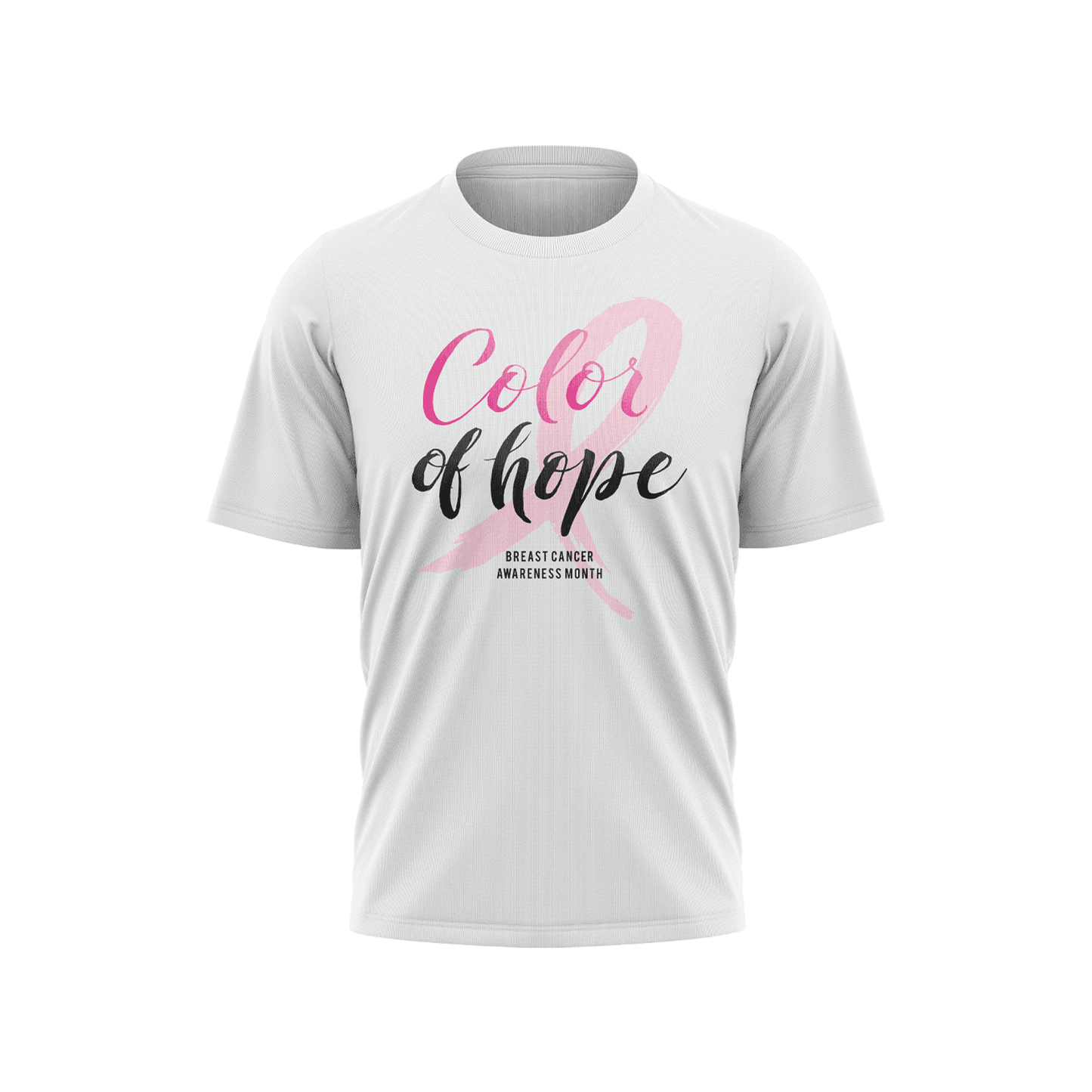Breast Cancer Awareness Short Sleeve Shirt - Color of Hope - Smash It Sports