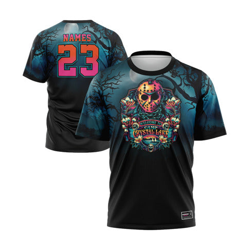 Camp Crystal Lake -Short Sleeve Jersey -(Customized Buy-In) – Product View | Smash It Sports | pro