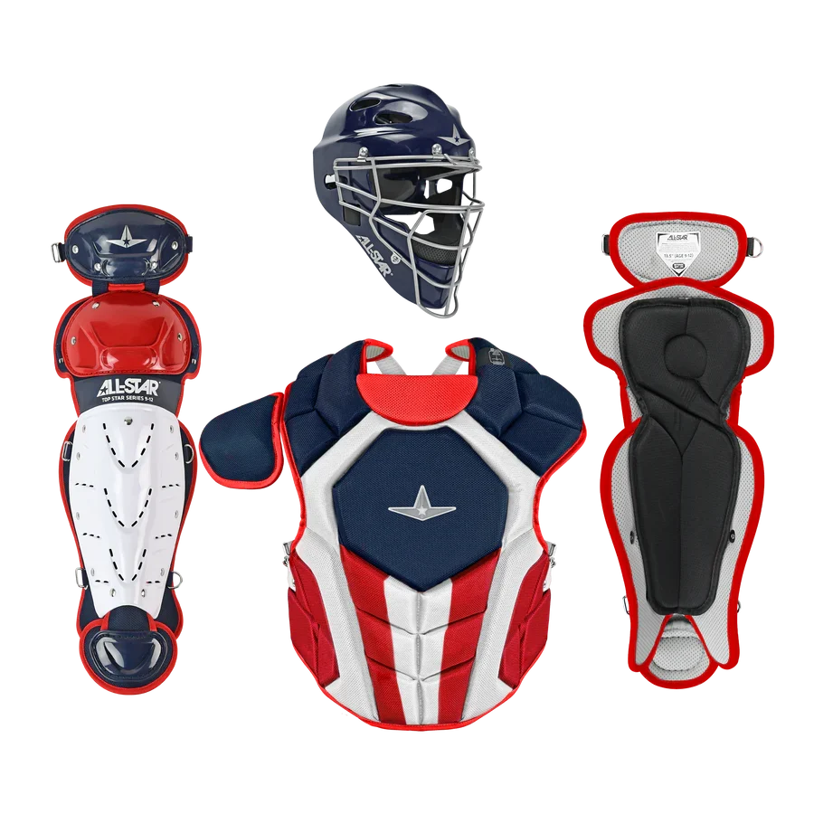 All-Star Top Star Series Ages 12-16, Catchers Kit – Product View | Smash It Sports