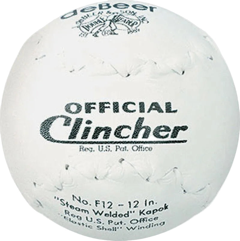 deBEER 12in Clincher Softballs - Smash It Sports