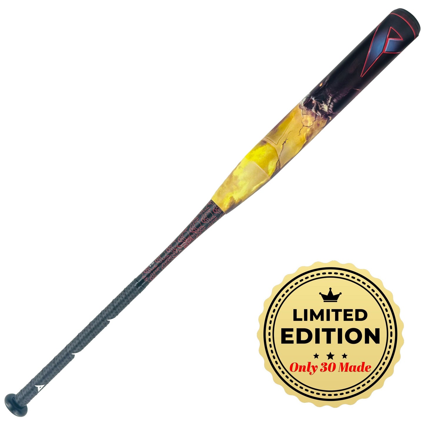 2025 Anarchy Demon Black Limited Edition End Load USA/ASA Slowpitch Softball Bat ASPDMNBL25A – Product View | Smash It Sports