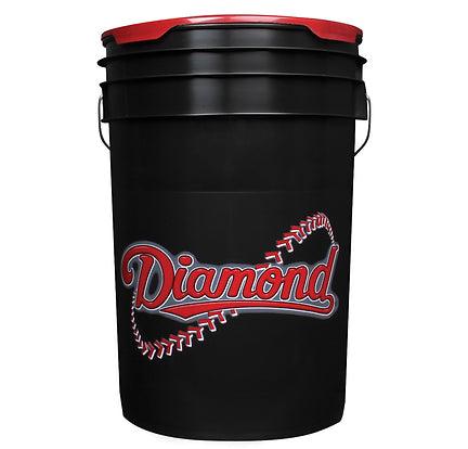 Diamond Sports 6 Gallon Bucket with Padded Lid – Product View | Smash It Sports