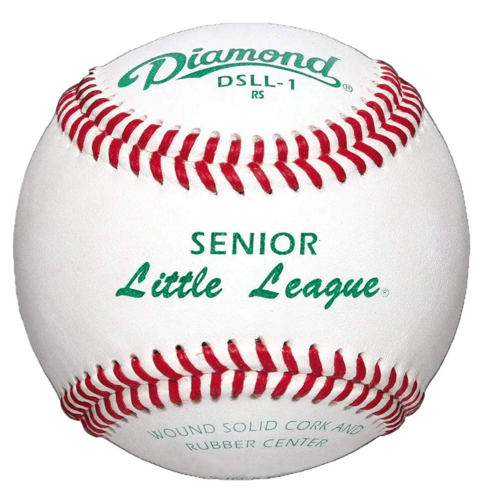 Diamond Sports Senior Little League Competition Grade RS Baseballs: DSLL-1 – Product View | Smash It Sports | leather, core