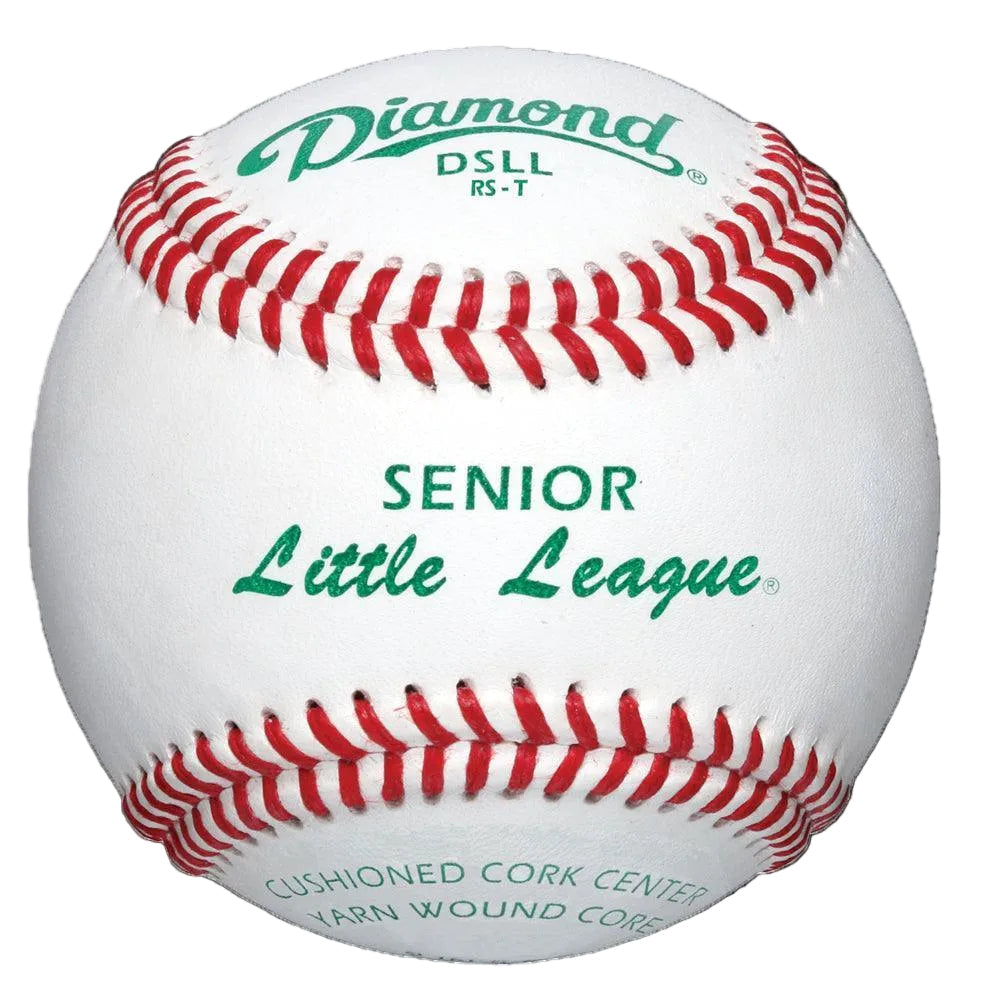 Diamond Sports Senior Little League Tournament Grade RS-T Baseballs: DSLL – Product View | Smash It Sports | leather