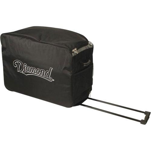 Diamond Sports Wheeled Bucket Bag – Product View | Smash It Sports | compartment, pocket, wheel