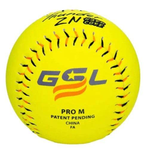 Dudley Thunder ZN Hardcore 44/375 GSL 12" Slowpitch Softballs - 4GSLH12 – Product View | Smash It Sports | composite
