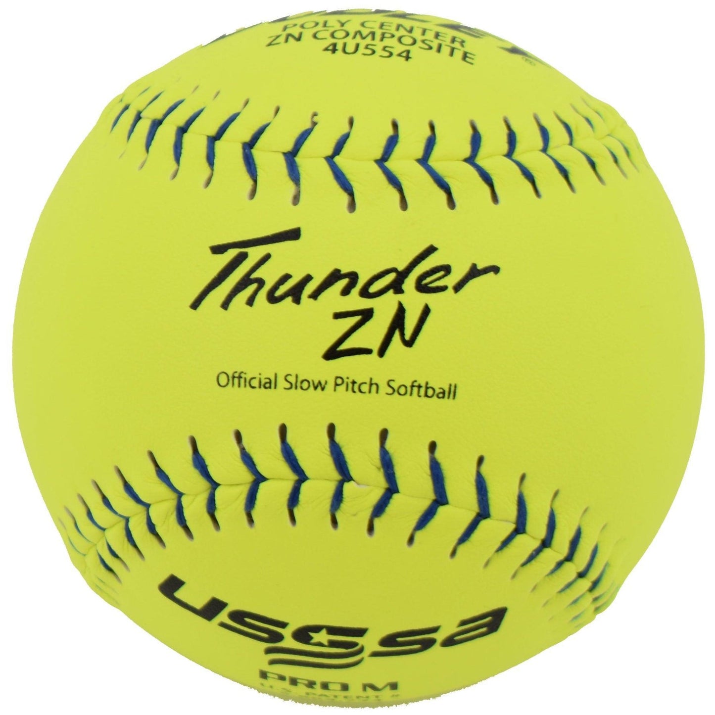Dudley Thunder ZN Pro-M USSSA 12" Slowpitch Softballs - 4U554 - Smash It Sports