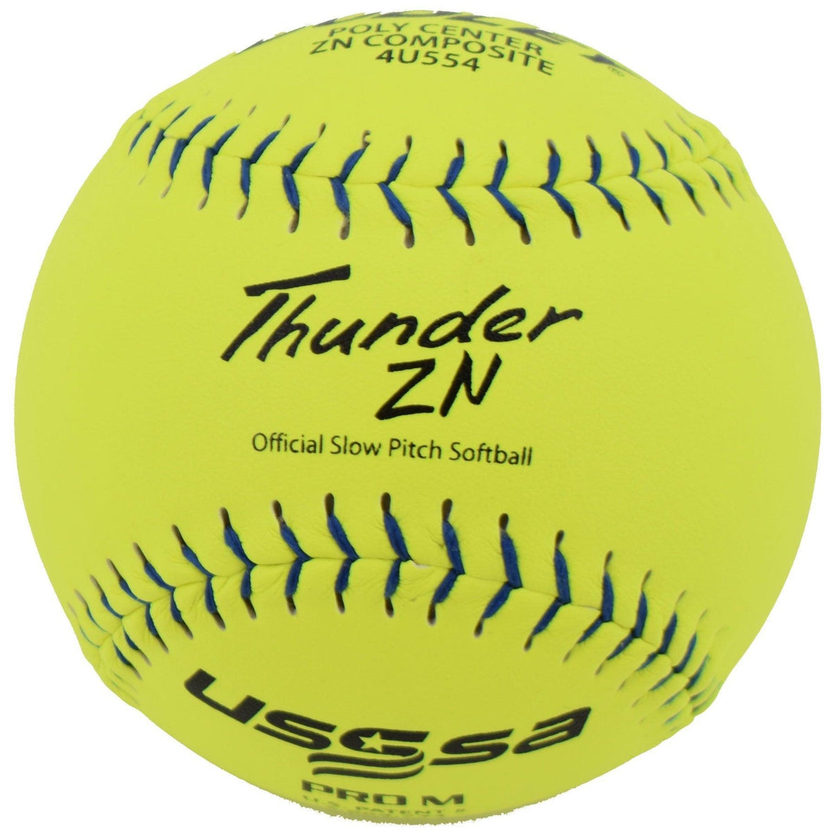 Dudley Thunder ZN Pro-M USSSA 12" Slowpitch Softballs - 4U554 – Primary View | Smash It Sports