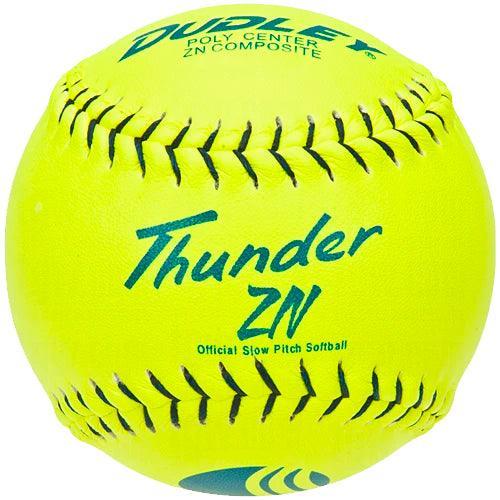 Dudley USSSA Synthetic Classic W Thunder ZN 11" 44/400 Softballs - 4U-553 – Primary View | Smash It Sports