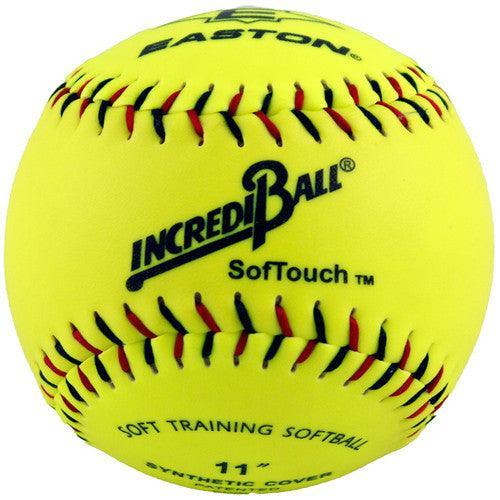 Easton 11" Neon Soft Touch Incrediball Softballs – Primary View | Smash It Sports | Promotes, Reduced, Durable