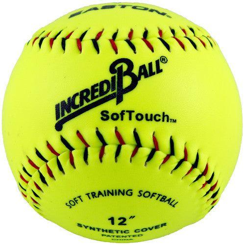 Easton 12" Neon Soft Touch Incrediball Softballs – Primary View | Smash It Sports | Promotes, Reduced, Durable