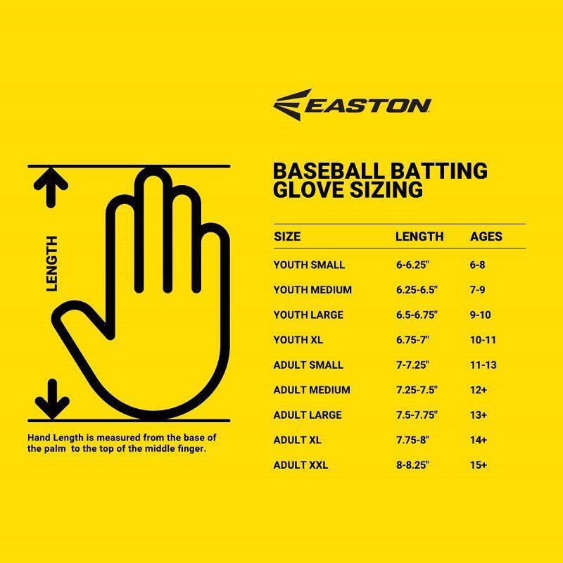 Easton Adult Mav Pro Locked In Baseball Batting Gloves ā Product View | Smash It Sports | leather, pro