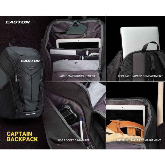 Easton Captain Backpack Bat Bag – Product View | Smash It Sports