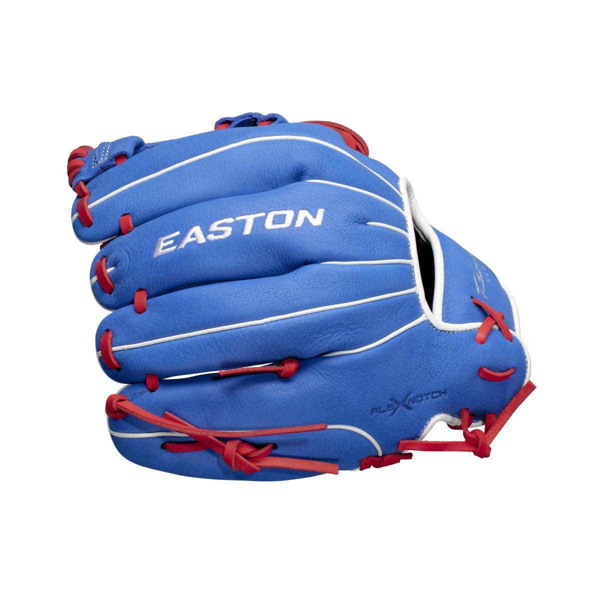 Easton Future Elite 11? Baseball Fielding Glove - FE11 Royal/Red – Fourth View | Smash It Sports