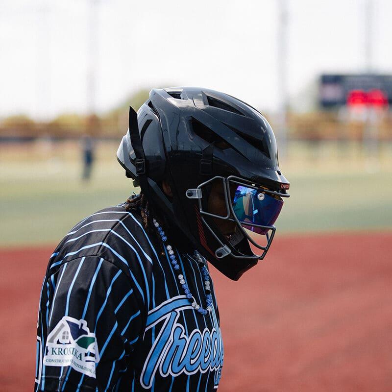 Easton Hellcat Softball Helmet Visor – Product View | Smash It Sports