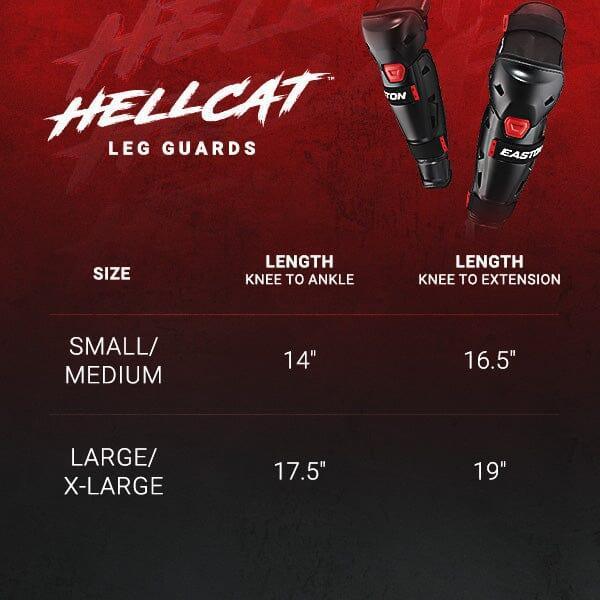 Easton Hellcat Softball Leg Guards – Fourth View | Smash It Sports | Easton HELLCAT Softball, Leg Guards
Made, Softball