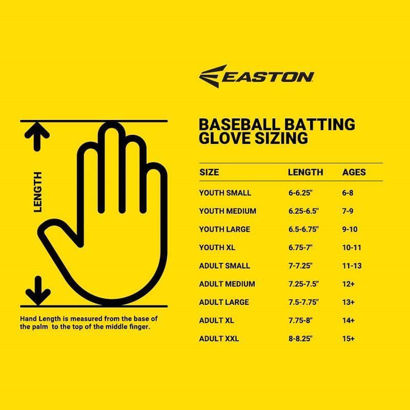 Easton Walk-Off Ethos Baseball Batting Gloves - Fire – Product View | Smash It Sports | leather, pro