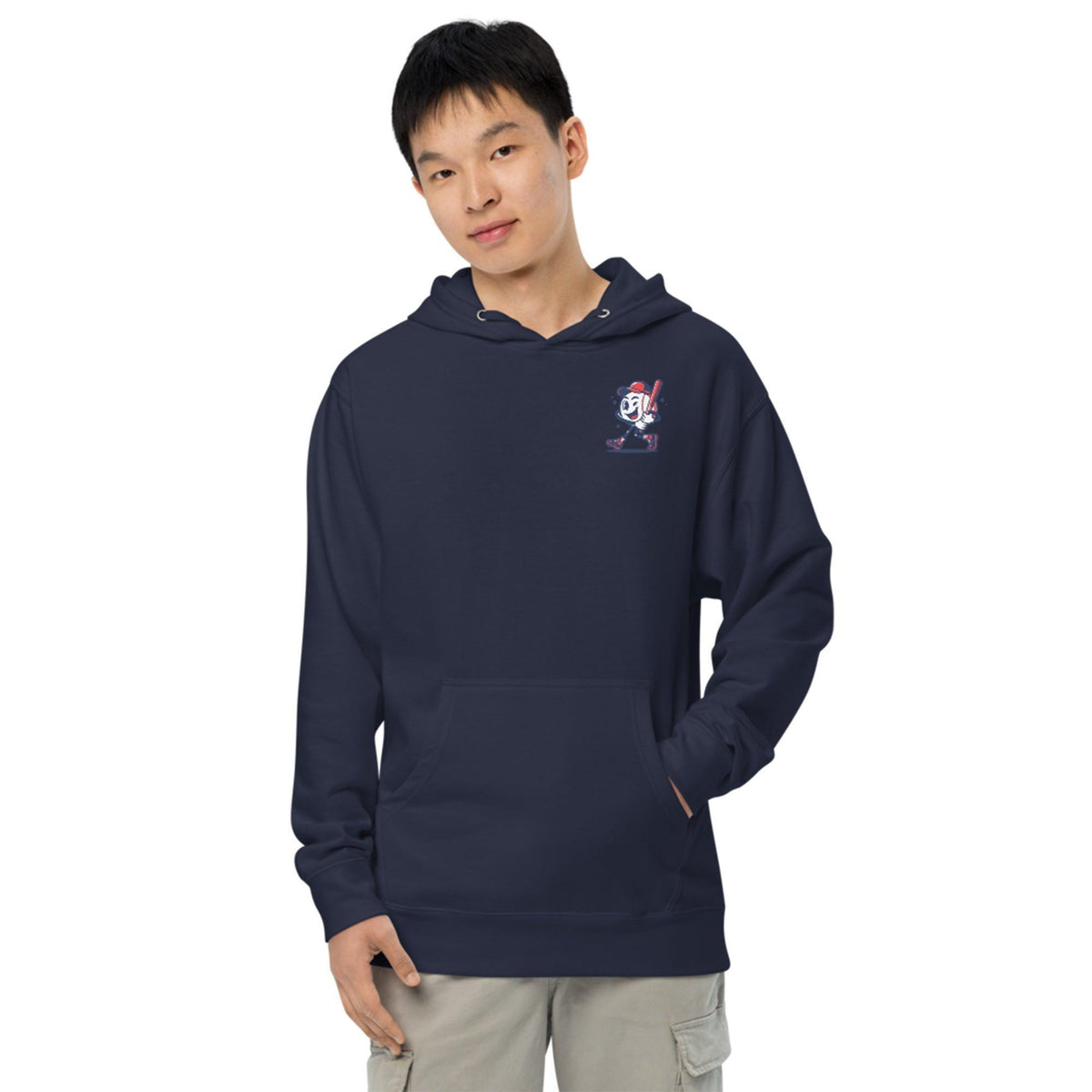 Element Fleece Hoodie - Smashie (Navy/Red) – Product View | Smash It Sports | premium, pro, sport