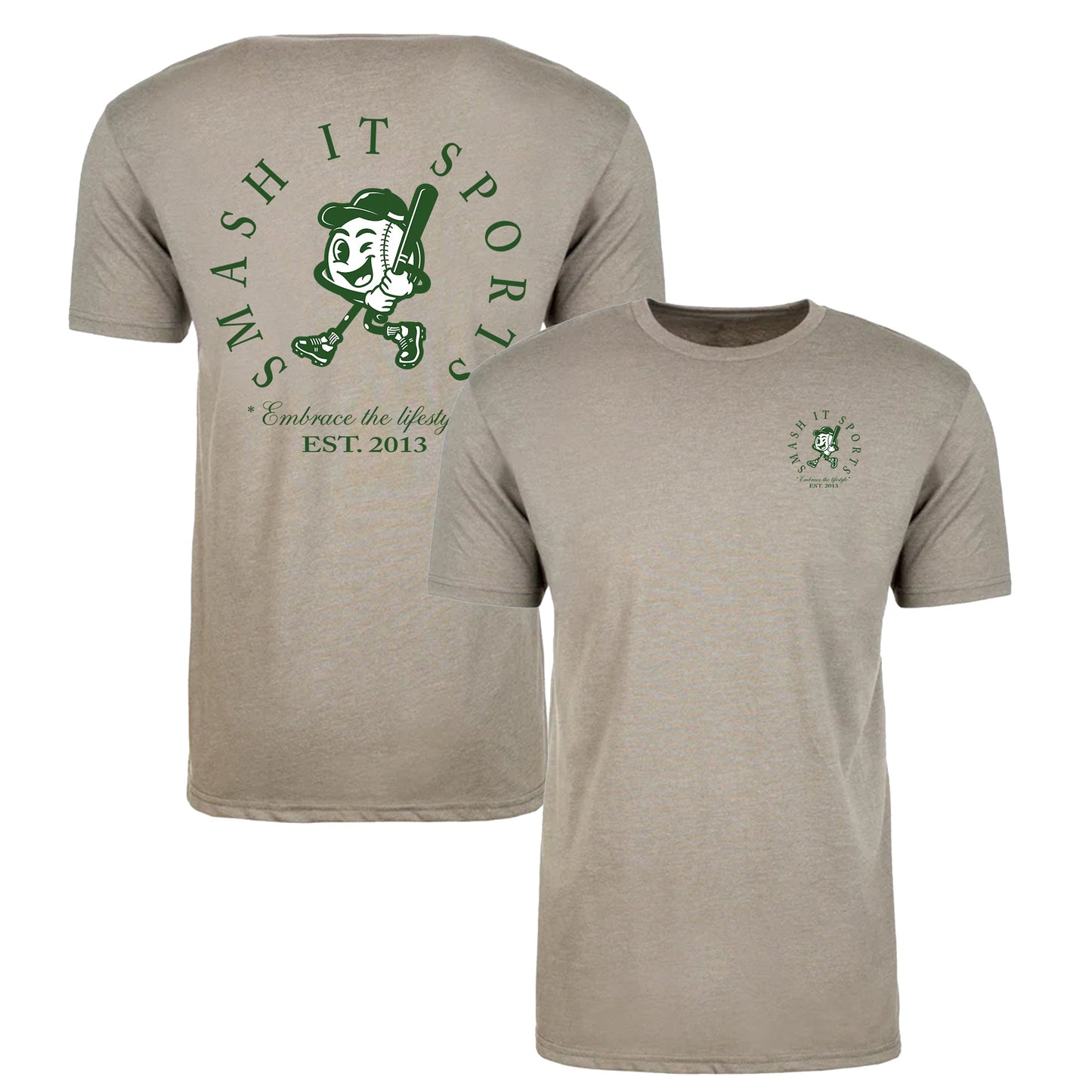 Smash It Sports Classic T-Shirt - Embrace The Lifestyle (Multiple Colors) – Product View | Smash It Sports | premium, pro