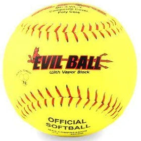 Evil Sports 44/375 Feautring Microcell Technology 12" Slowpitch Softballs – Product View | Smash It Sports