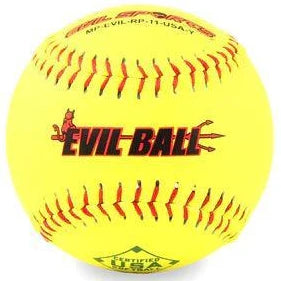 Evil Sports 52/300 Distance Tournament Edition USA/ASA 11" Slowpitch Softballs – Product View | Smash It Sports