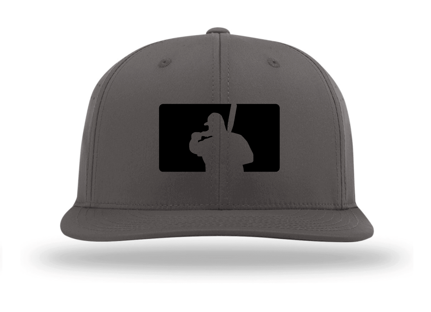 Fat Guy BP Fitted Hat - PTS30 (Charcoal/Black) - Smash It Sports