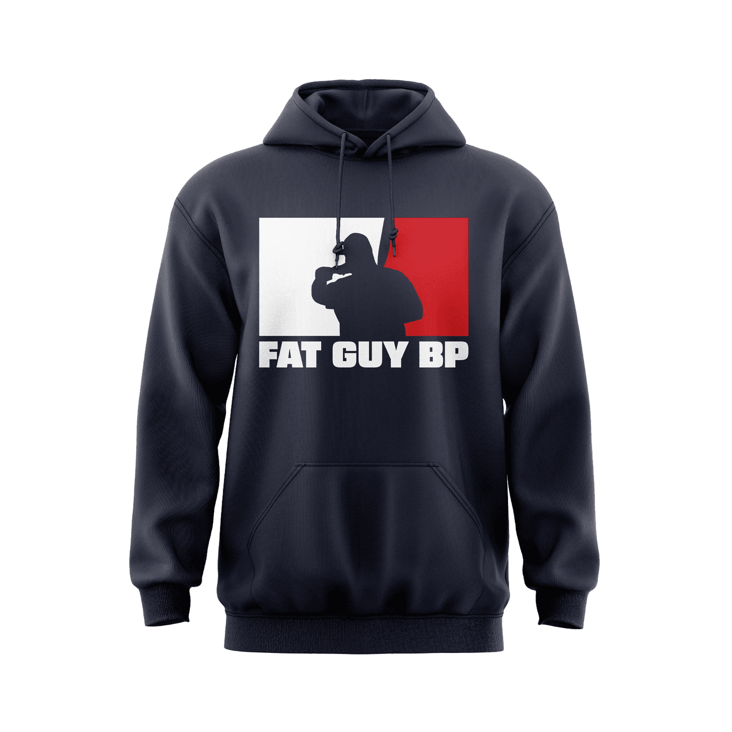 Fat Guy BP Hoodie - Navy - Smash It Sports