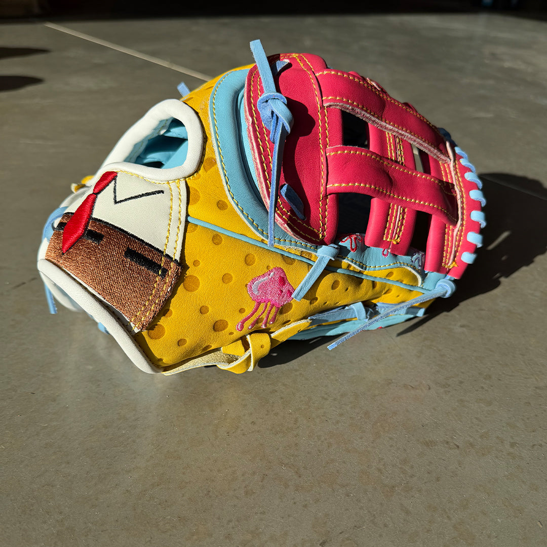 Gem Gloves Softball Fielding Glove - GEM082 Fry Cook – Product View | Smash It Sports | leather, kip, pro