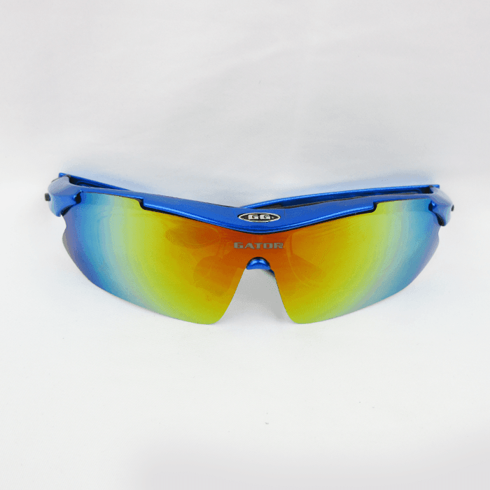 Gator Gear Multi-Lens Sunglasses Kit - Dark Blue (w/ Prescription Lens Insert) – Specs Overview | Smash It Sports