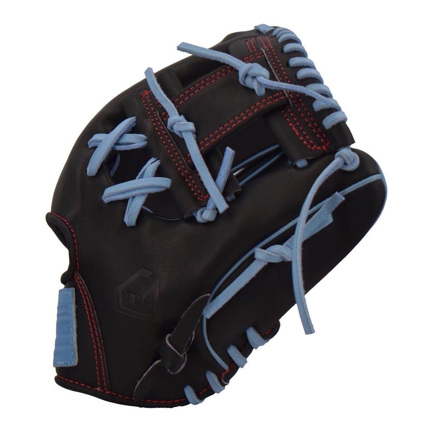 Gem Gloves 11.5" Baseball Fielding Glove - GEM027 Nightshade – Product View | Smash It Sports | leather, kip, pro