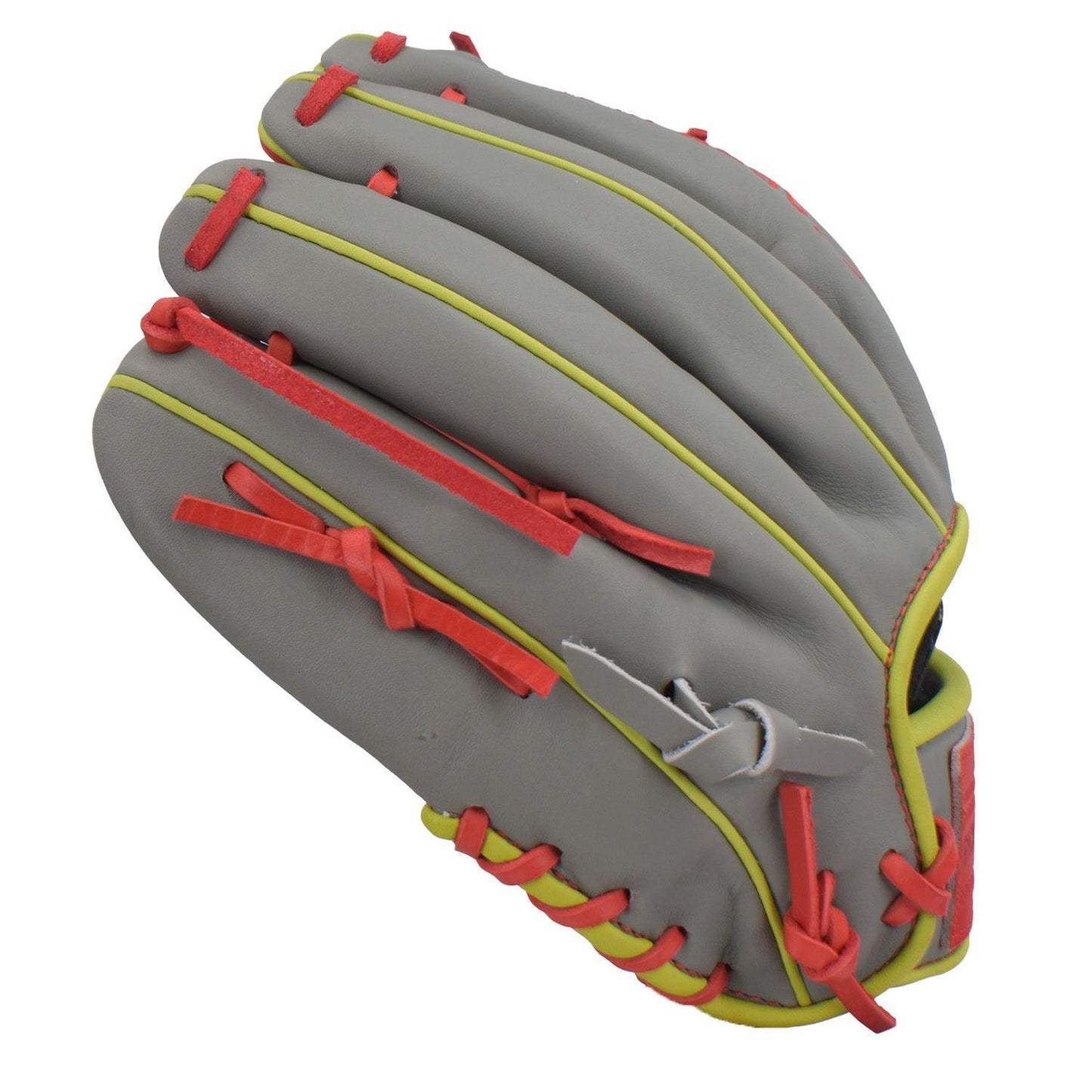 Gem Gloves 11.75" Baseball Fielding Glove - GEM029 Stormfire – Product View | Smash It Sports | leather, kip, pro