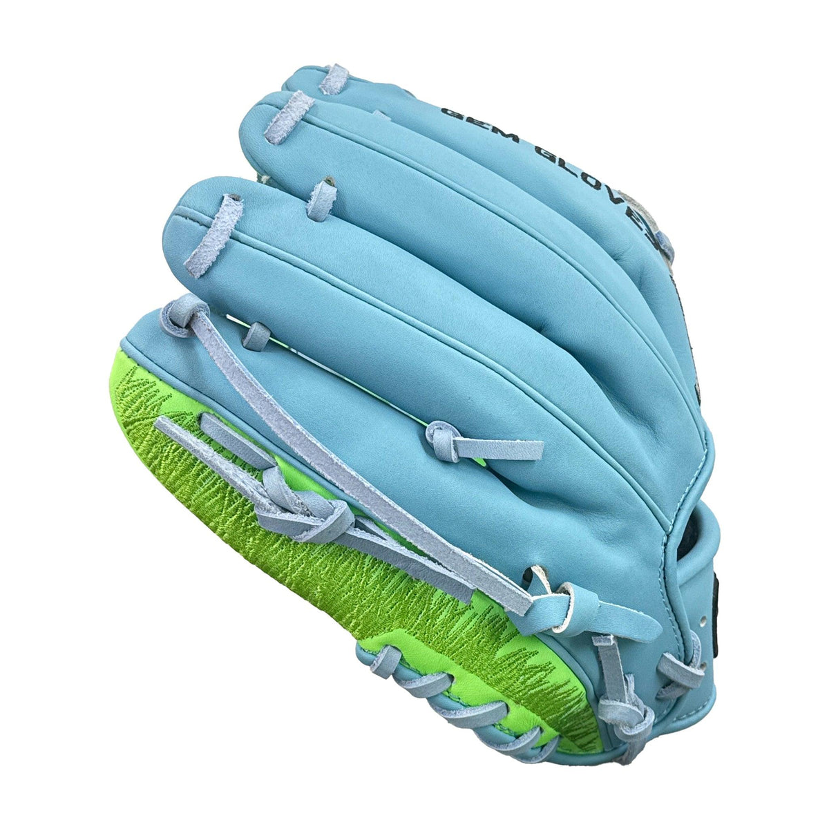 Gem Gloves Baseball Fielding Glove - GEM046 The Laughing Dog – Product View | Smash It Sports | leather, kip, pro