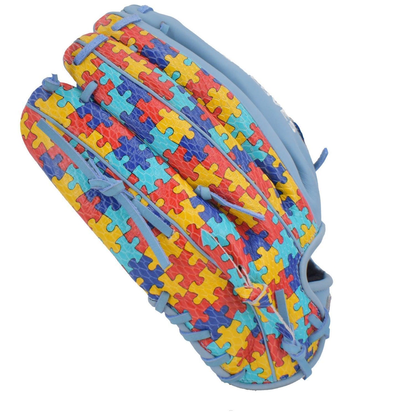 Gem Gloves Softball Fielding Glove - GEM012 (Autism) – Product View | Smash It Sports | leather, kip, pro