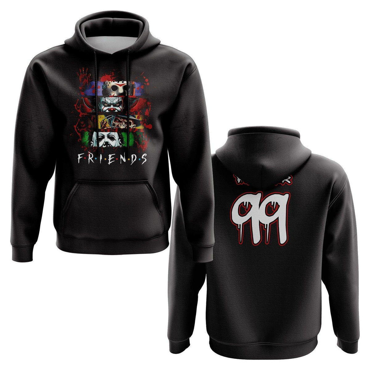 Halloween Friends Hoodie (Customized Buy-In) – Product View | Smash It Sports | pro