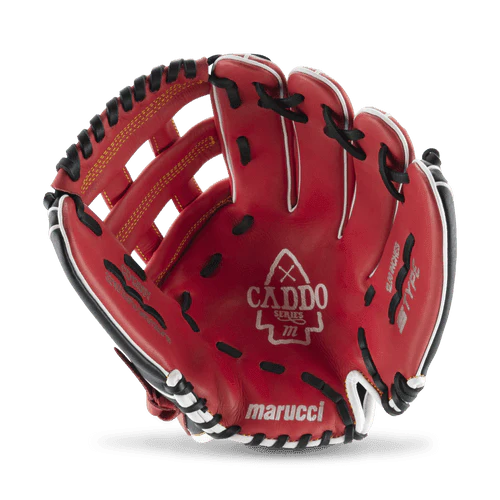 Marucci Caddo 12" Baseball Fielding Glove - MFG2CD1200-R/BK – Product View | Smash It Sports | leather, cowhide, pro