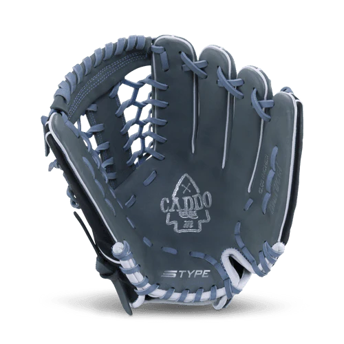 Marucci Caddo 12" Fastpitch Softball Glove - MFGCDFP1200-GY/CB – Product View | Smash It Sports | leather, cowhide, pro
