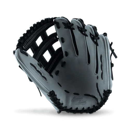 Marucci Cypress 12.75" Baseball Fielding Glove - MFG3CY78R3-BK/GY – Specs Overview | Smash It Sports | leather, steerhide, pr