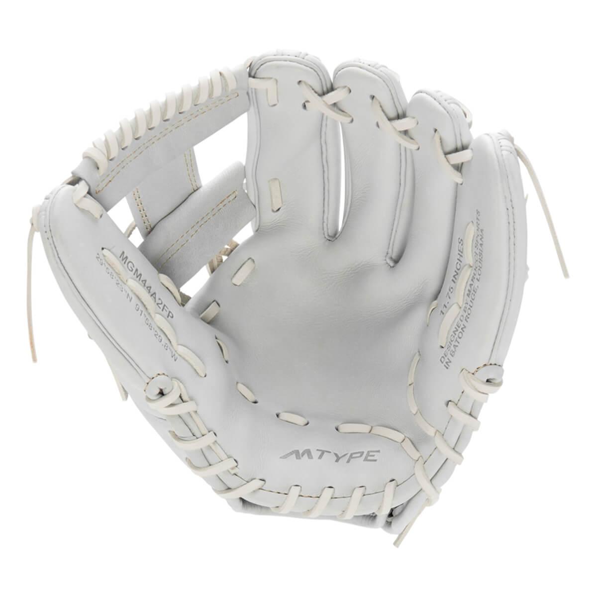 Marucci Magnolia 11.75" Fastpitch Softball Glove - MFGMGM44A2FP-W – Product View | Smash It Sports | leather, steerhide, pro