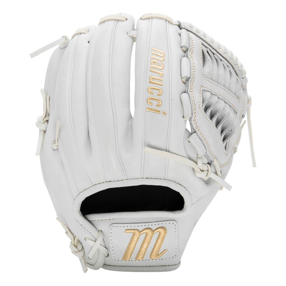 Marucci Magnolia 12.25" Fastpitch Softball Glove - MFGMGM46K6FP-W – Product View | Smash It Sports | leather, steerhide, pro
