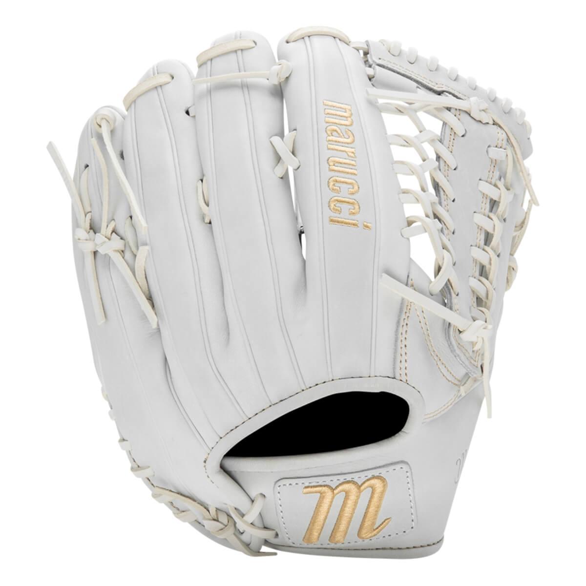 Marucci Magnolia 12.5" Fastpitch Softball Glove - MFGMGM97A6FP-W – Product View | Smash It Sports | leather, steerhide, pro
