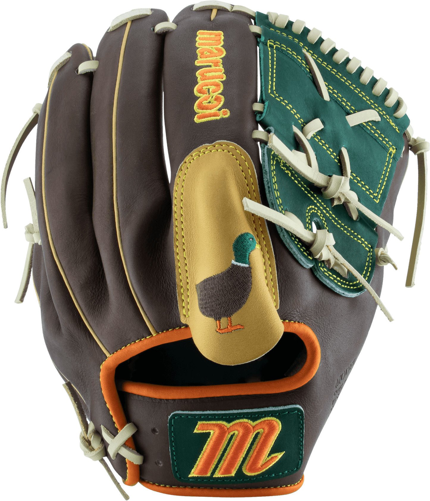 Marucci Nightshift Series Mallard 12" Fielding Glove - MFGNTSHFT-0306 – Specs Overview | Smash It Sports | leather, kip, pro