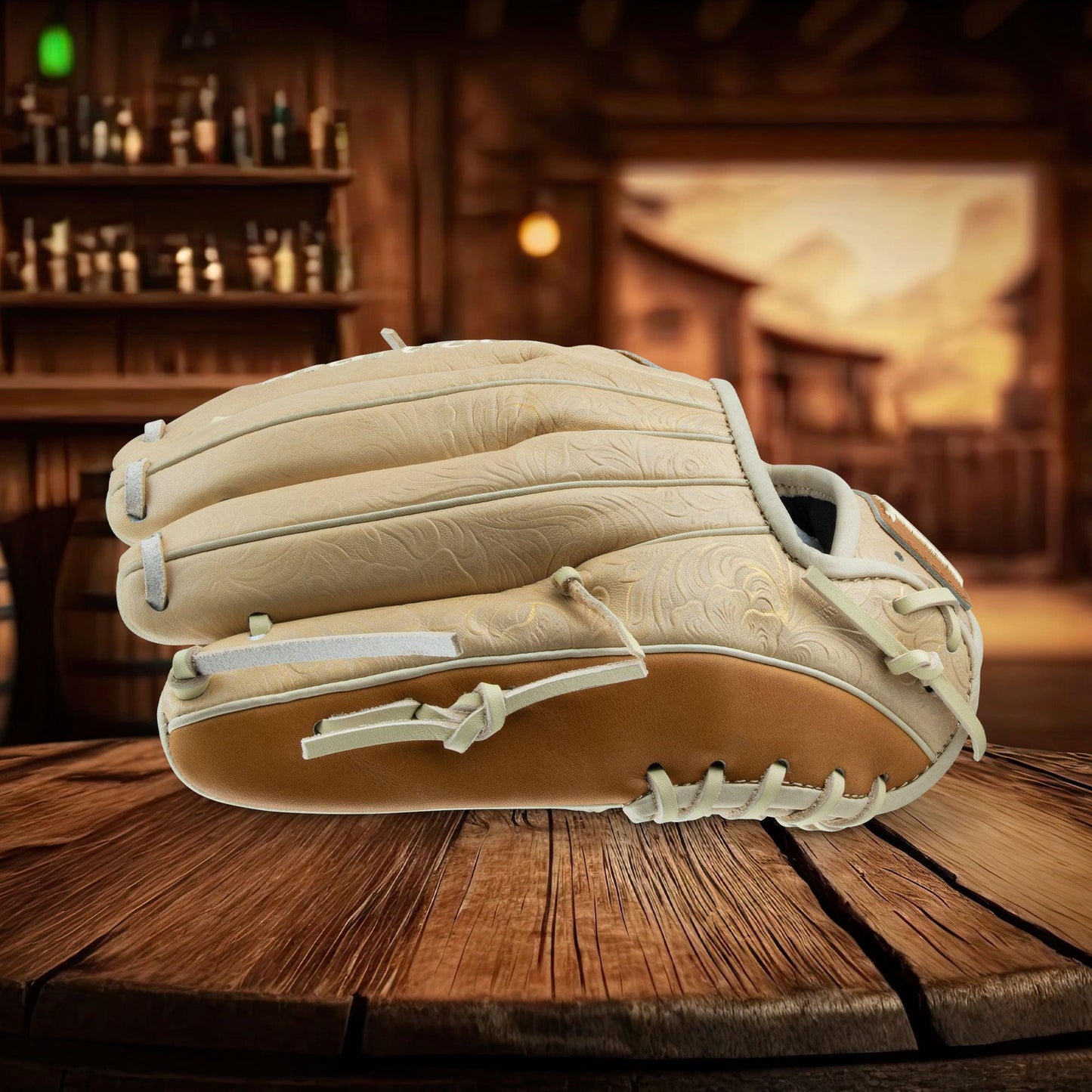 Marucci Nightshift Series Western Saddle 11.75" Fielding Glove - MFGNTSHFT-0203 – Product View | Smash It Sports | leather, k