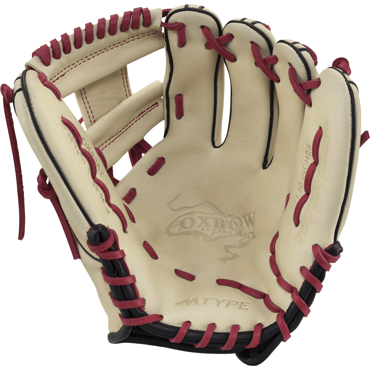 Marucci Oxbow M Type 11.5" Baseball Fielding Glove - MFG2OX43A2-CM/BK – Specs Overview | Smash It Sports