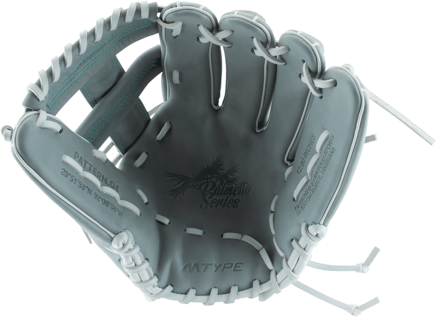 Marucci Palmetto 12" Fastpitch Softball Glove - MFG3PL45A5FP-GY – Specs Overview | Smash It Sports | leather, steerhide, pro
