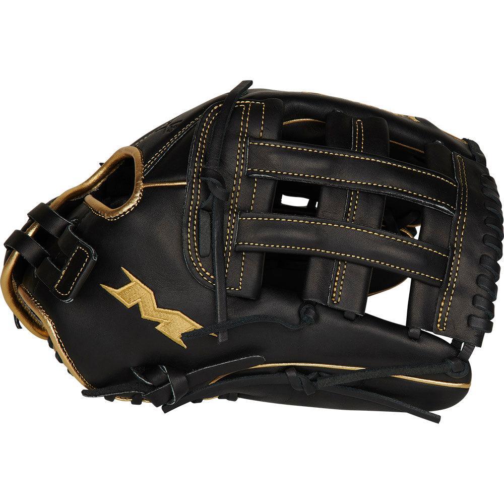 Miken Black Gold PRO Series 14" Slowpitch Fielding Glove - PRO140-BG – Third View | Smash It Sports