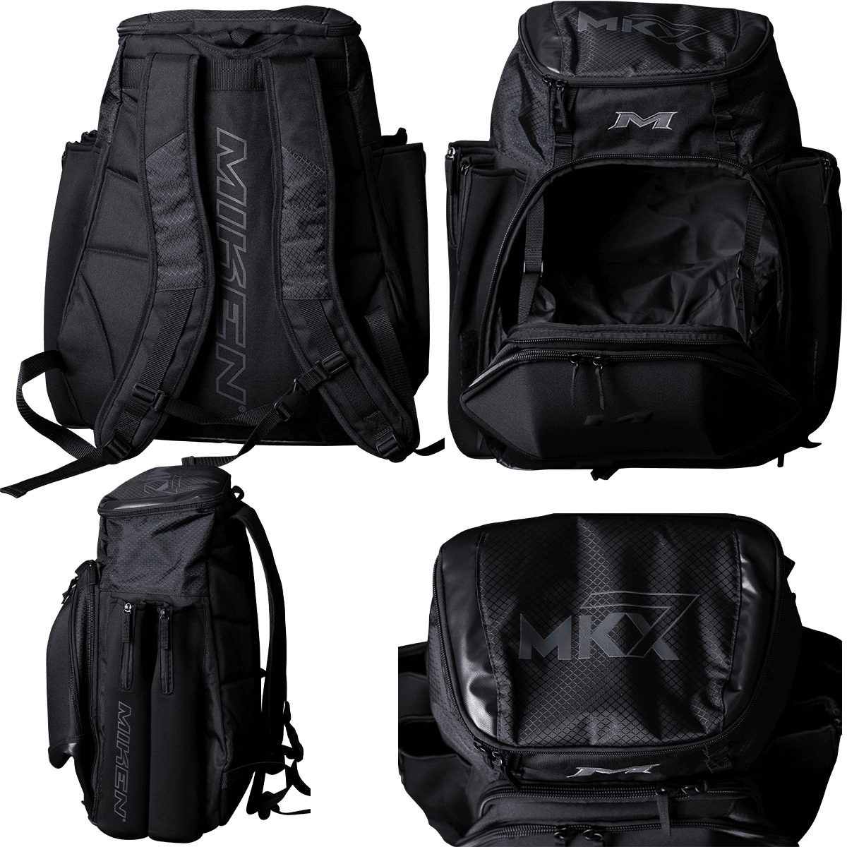 Miken XL Backpack Bag MKMK7X-XL – Specs Overview | Smash It Sports | Miken XL Backpack, Glove, Molded